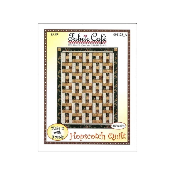 Game Quilt Pattern and Fabric Panel 